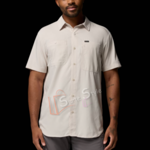 CAMISA COLUMBIA ORIGINAL Silver Ridge - CREMA - MANGA CORTA