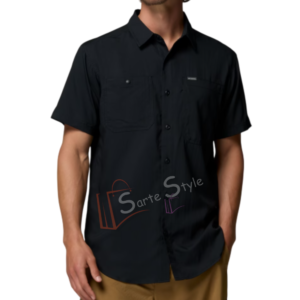 CAMISA COLUMBIA ORIGINAL Silver Ridge - NEGRO - MANGA CORTA